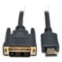 Eaton Tripp Lite HDMI to DVI Cable, Digital Monitor Adapter Cable (HDMI to DVI-D M/M) 6-ft