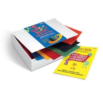 Wikki Stix Big Count Box, 468 13 Colors in Cool Storage Box with a 12 Page idea Booklet, M