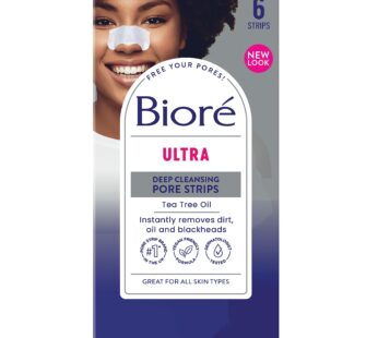 Bior? Witch Hazel Ultra Cleansing Pore Strips, Nose Strips, Clears Pores up to 2x More tha