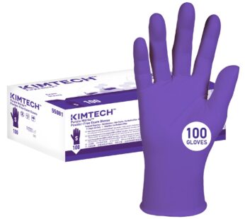 Kimberly-Clark? Safeskin Purple Nitrile Exam Gloves, Small, Purple, Box Of 100