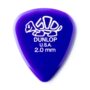 JIM DUNLOP Delrin?, Purple, 2.0mm, 12/Player's Pack