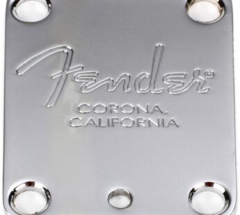 Fender Standard Guitar Neck Plate,Chrome