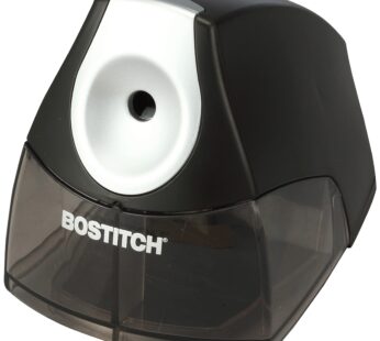 Compact Desktop Electric Pencil Sharpener, Black, Sold as 1 Each