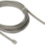 C2G 09600 RJ12 6P6C Straight Modular Cable, Ethernet Network Cable, 14 Feet (4.26 Meters),