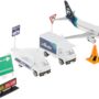 Daron Alaska Airlines Airport Play Set , Blue