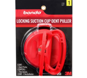 Bondo Double-Handle Locking Suction Cup Dent Puller, 00956, 1 Per Pack