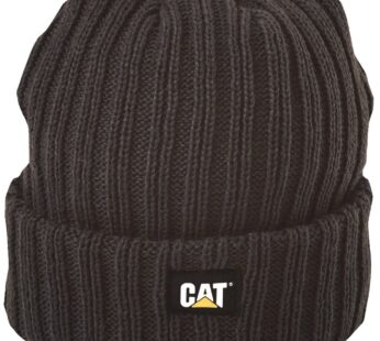 Caterpillar Rib Watch Cap, Black, One Size