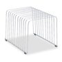 Fellowes 72012 Desktop Organizer, 11 Sections, 9" x 11.375" x 8", Wire, Silver