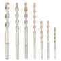 DEWALT Masonry Drill Bit Set, Percussion, Concrete & Block, 7-Piece (DW5207)