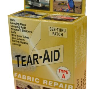 TEAR-AID unisex Fabric Repair first aid kits, Fabric Repair (Pack of 1), Pack 1 US