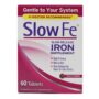 Slow Fe, High Potency Iron 45 mg, Slow Release - 60 Tablets