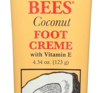 Burt’s Bees Foot Creme, Coconut, 4.34 Ounce