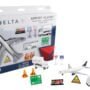 Delta Airlines 12 Piece Playset (Color of the content may Vary)