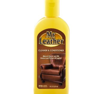 Mr. Leather Cleaner and Conditioner ? Enriched Leather Conditioner ? Leather Protector Liq