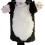 The Puppet Company Long-Sleeves Black & White Cat Hand Puppet, Led Anti-Stress 330