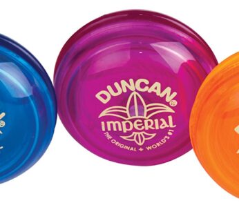 Duncan Toys Imperial Yo-Yo, Beginner Yo-Yo with String, Steel Axle and Plastic Body, Myste
