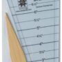 WRIGHTS EZ Quilting 882700 Easy Dresden Quilt Tool Set, 10 x 3.5 x 0.13, Clear