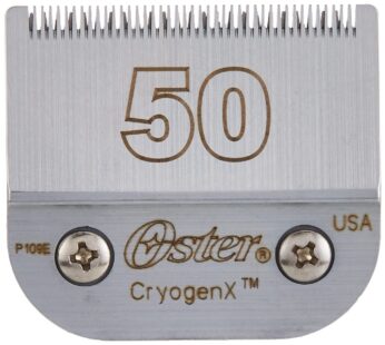 Oster CryogenX Professional Pet Clipper Blade, Size 50 (078919-006-005),Silver