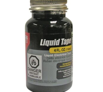 Gardner Bender 07315001126 LTB-400 Liquid Electrical Tape, Easy-on, Waterproof, Indoor/Out