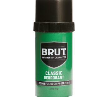 Brut Classic Round Deodorant Stick – Scented Deodorant for Men – Deodorant for All-Day Fre