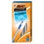 BIC Round Stic Grip Xtra Comfort Blue Ballpoint Pens, Medium Point (1.2mm), 12-Count Pack,
