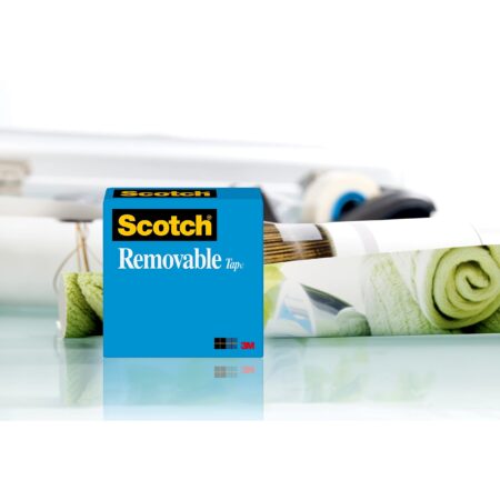 Scotch Removable Tape, 1/2 in x 1,296 in, 1 Box/Pack, Post-it Technology (811) - Image 5