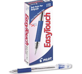 Pilot 32002 Ballpoint Pen, Refillable, Fine Point, Blue