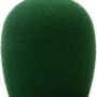 Shure A58WS-GRN Foam Windscreen for All Shure Ball Type Microphones, Green