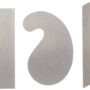Crown AMT-20188 CRO-20188 376 2-1/2 x 5 Cabinet Scraper (Gooseneck, Rectangular & Curved)