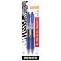 Zebra Pen Sarasa Rapid Dry Ink Gel Retractable Pen, 0.7mm, Blue, 2 Pack (46822)