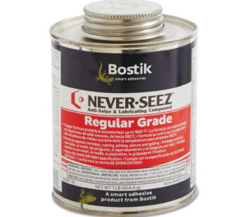 Never-Seez NSBT-16 Silver Gray Regular Grade Anti-Seize Compound, -297 Degree F Lower Temp