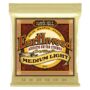 Ernie Ball Earthwood Medium Light 80/20 Bronze Acoustic Guitar Strings, 12-54 Gauge (P0200