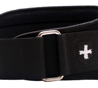 Harbinger 5-Inch Weightlifting Belt with Flexible Ultra-light Foam Core, Black, Large (33