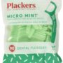 Plackers Micro Mint Freshens Breath, Mint, 90 Count