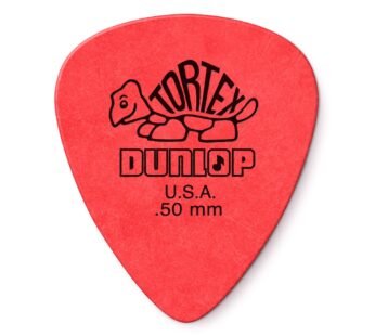 Jim Dunlop Standard .50mm Red Guitar Pick, 12 Pack