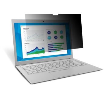 3M Privacy Filter for 13.3″ Widescreen Laptop (16:10) (PF133W9B)