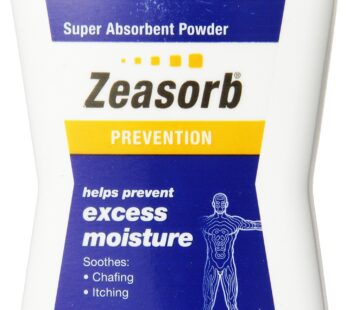 Zeasorb Prevention Super Absorbent Powder, Foot Care, 2.5-Ounce Bottle