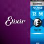 Elixir Strings, Acoustic Guitar Strings, 80/20 Bronze with POLYWEB Coating, Longest-Lastin