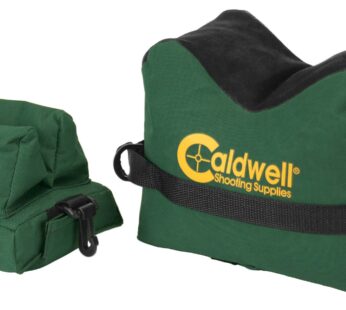 Caldwell DeadShot Boxed Combo Front and Rear Bag with Durable Construction and Water Resis