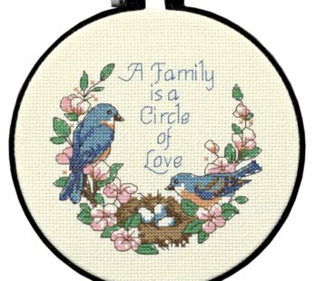 Wilton Dimensions Dimensions Needlecrafts Counted Cross Stitch, Family Love