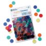Learning Resources Transparent Color Counting Chips - 250 Pieces, Ages 5+, Math Counters