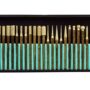 SE 30-Piece Set of Titanium-Coated Diamond Burrs, Grits 120-150 - 82331TF