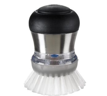 OXO SteeL Soap Dispensing Palm Brush