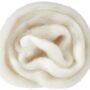 Clover Natural Wool Roving, Off White - 7920