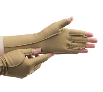 isotoner womens One Pair of Open Finger Cold Weather Gloves, Camel, Medium US