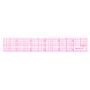 Westcott 8ths 6-Inch Beveled Transparent Ruler (B-50), Clear