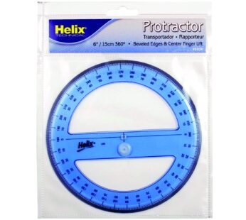 Helix Professional 360 Degree Protractor, 6 inch / 15cm (12091)