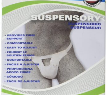 SportAid Suspensory with Elastic Waist Band, Large