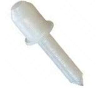 Delta Blinds Supply 20 Pack – Standard Nylon Shutter Pins – Non-Retractable