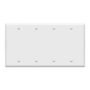 ENERLITES Blank Device Cover Wall Plate, Size 4-Gang 4.50" x 8.19", Unbreakable Polycarbon